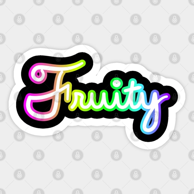 Fruity Sticker by BoonieDunes